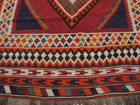 Kilim Red Flat Woven 57 X 1010  Area Rug 100-109454 Image 9