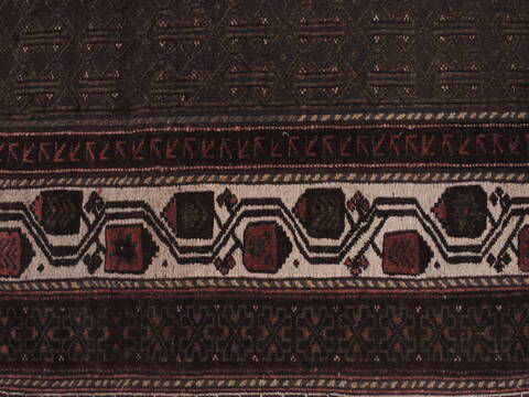 Kilim Brown Hand Knotted 48 X 69  Area Rug 100-109458 Image 10