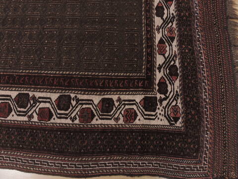 Kilim Brown Hand Knotted 48 X 69  Area Rug 100-109458 Image 11