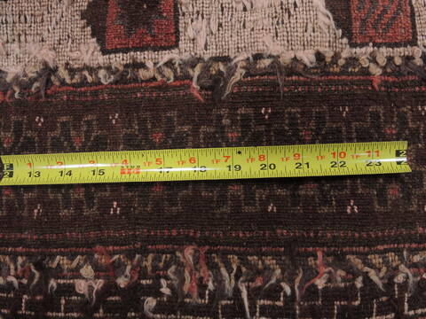 Kilim Brown Hand Knotted 48 X 69  Area Rug 100-109458 Image 16