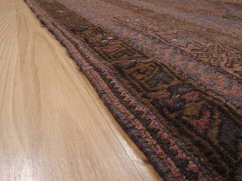 Kilim Brown Hand Knotted 411 X 711  Area Rug 100-109459 Image 14