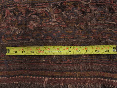 Kilim Brown Hand Knotted 411 X 711  Area Rug 100-109459 Image 16