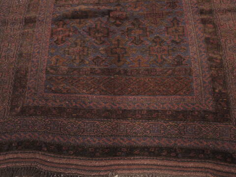 Kilim Brown Hand Knotted 411 X 711  Area Rug 100-109459 Image 8