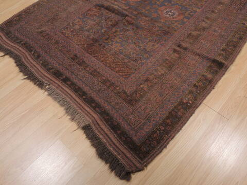 Kilim Brown Hand Knotted 411 X 711  Area Rug 100-109459 Image 9