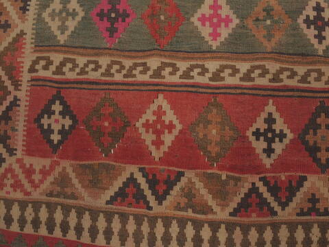 Kilim Brown Hand Knotted 48 X 94  Area Rug 100-109460 Image 8