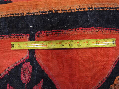 Kilim Red Runner Flat Woven 51 X 114  Area Rug 100-109466 Image 15