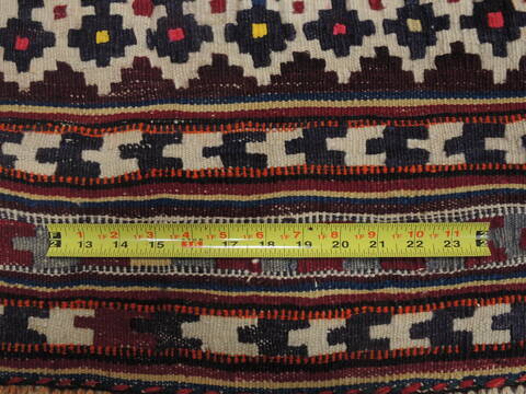 Kilim Red Hand Knotted 51 X 86  Area Rug 100-109467 Image 15