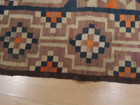 Kilim Beige Runner Flat Woven 55 X 150  Area Rug 100-109471 Image 7