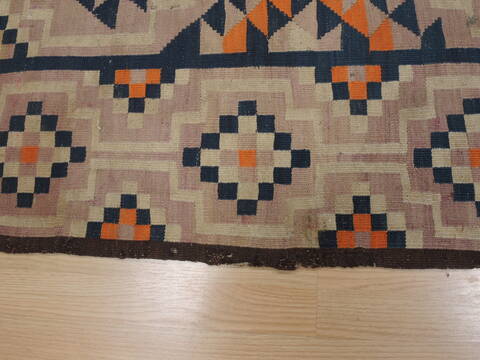 Kilim Beige Runner Flat Woven 55 X 150  Area Rug 100-109471 Image 8