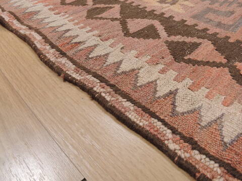 Kilim Orange Flat Woven 68 X 1110  Area Rug 100-109472 Image 14