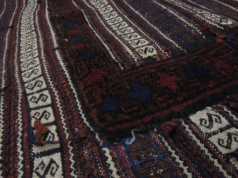 Kilim Brown Flat Woven 311 X 47  Area Rug 100-109477 Image 11