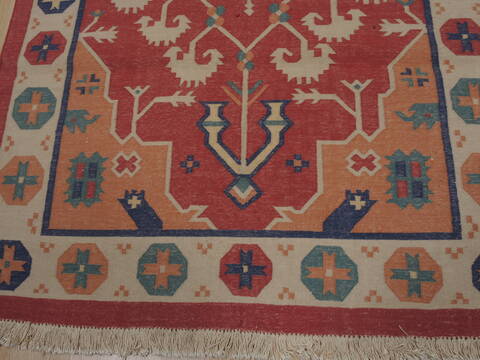 Kilim Brown Flat Woven 40 X 60  Area Rug 100-109479 Image 5