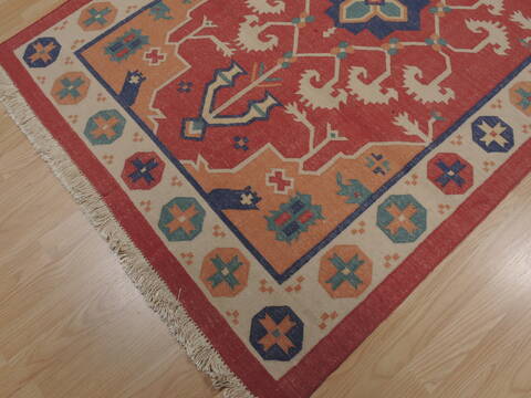 Kilim Brown Flat Woven 40 X 60  Area Rug 100-109479 Image 6