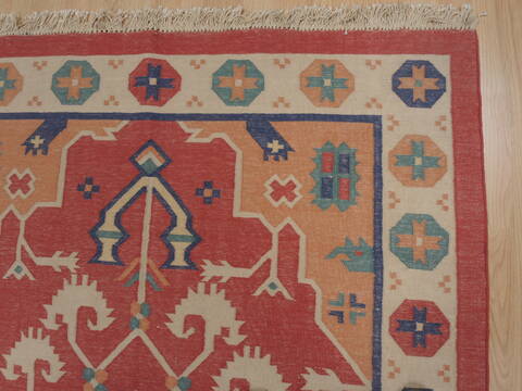 Kilim Brown Flat Woven 40 X 60  Area Rug 100-109479 Image 8