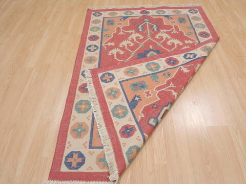 Kilim Brown Flat Woven 40 X 60  Area Rug 100-109479 Image 9