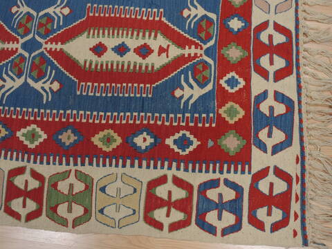 Kilim Red Flat Woven 36 X 52  Area Rug 100-109480 Image 5