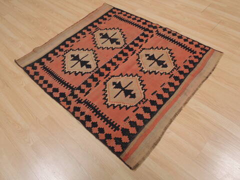 Kilim Red Flat Woven 34 X 311  Area Rug 100-109486 Image 11