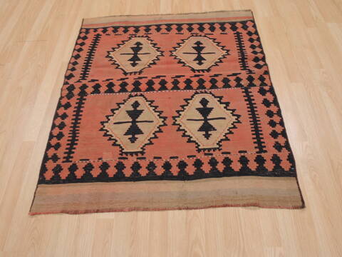 Kilim Red Flat Woven 34 X 311  Area Rug 100-109486 Image 1