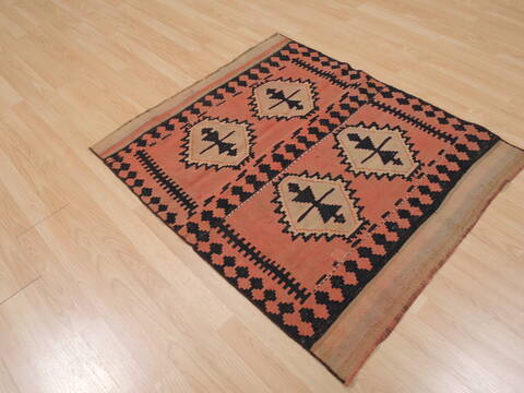 Kilim Red Flat Woven 34 X 311  Area Rug 100-109486 Image 3
