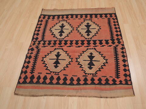 Kilim Red Flat Woven 34 X 311  Area Rug 100-109486 Image 4