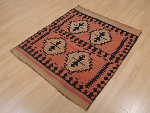 Kilim Red Flat Woven 34 X 311  Area Rug 100-109486 Image 5