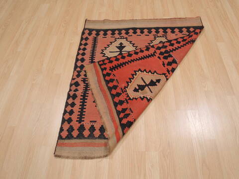 Kilim Red Flat Woven 34 X 311  Area Rug 100-109486 Image 9