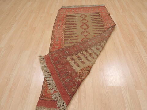 Kilim Brown Flat Woven 30 X 58  Area Rug 100-109488 Image 10