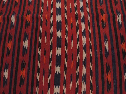Kilim Red Runner Flat Woven 43 X 92  Area Rug 100-109494 Image 7