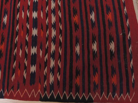 Kilim Red Runner Flat Woven 43 X 92  Area Rug 100-109494 Image 8