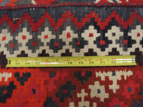 Kilim Blue Flat Woven 411 X 88  Area Rug 100-109499 Image 15