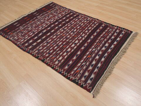 Kilim Red Flat Woven 39 X 511  Area Rug 100-109502 Image 7
