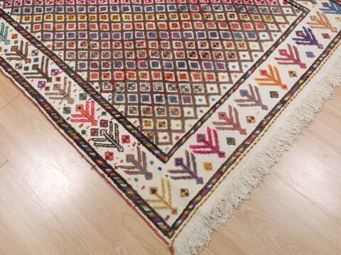 Kilim Multicolor Flat Woven 310 X 60  Area Rug 100-109514 Image 12