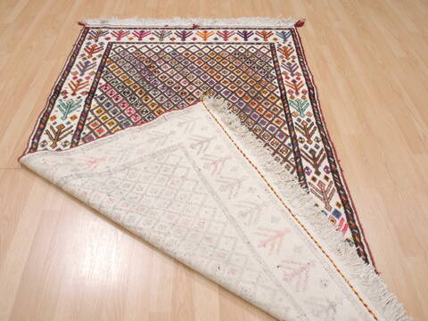 Kilim Multicolor Flat Woven 310 X 60  Area Rug 100-109514 Image 14