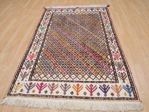 Kilim Multicolor Flat Woven 310 X 60  Area Rug 100-109514 Image 1