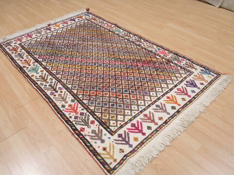 Kilim Multicolor Flat Woven 310 X 60  Area Rug 100-109514 Image 2