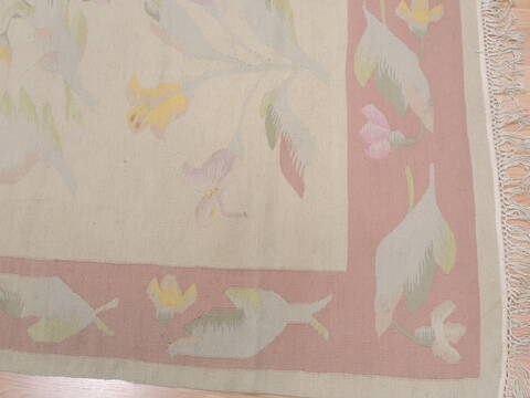 Kilim Beige Flat Woven 40 X 511  Area Rug 100-109519 Image 11
