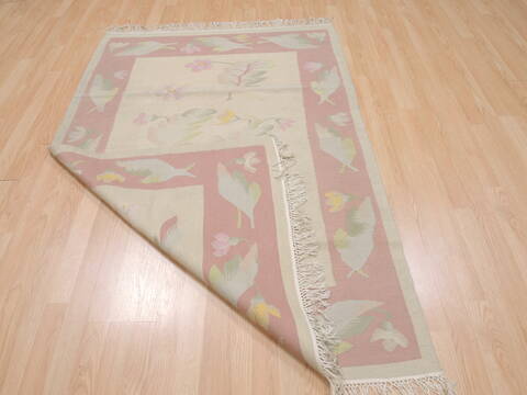 Kilim Beige Flat Woven 40 X 511  Area Rug 100-109519 Image 14