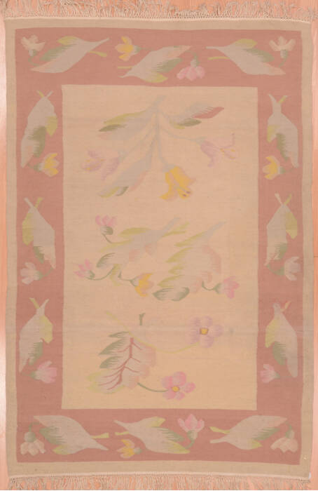 Kilim Beige Flat Woven 40 X 511  Area Rug 100-109519 Image 0