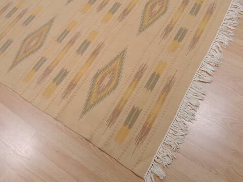 Kilim Beige Flat Woven 40 X 61  Area Rug 100-109522 Image 11