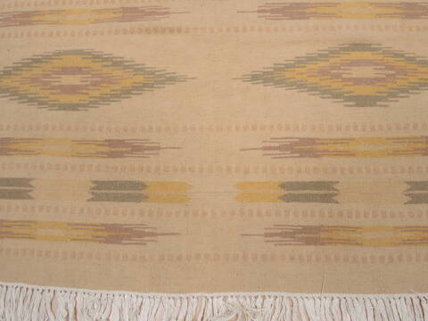 Kilim Beige Flat Woven 40 X 61  Area Rug 100-109522 Image 7