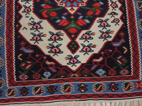 Kilim Red Flat Woven 35 X 63  Area Rug 100-109534 Image 13