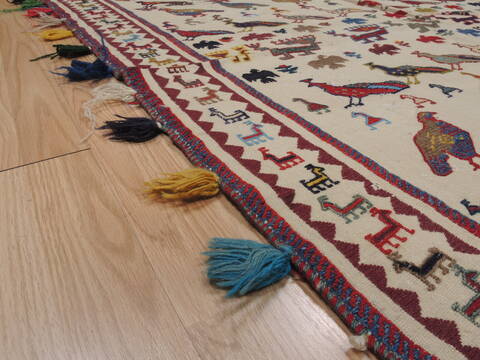 Kilim Red Flat Woven 44 X 67  Area Rug 100-109541 Image 11