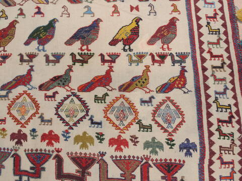 Kilim Red Flat Woven 44 X 67  Area Rug 100-109541 Image 8
