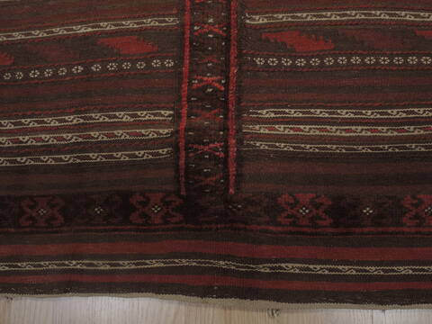 Kilim Brown Square Flat Woven 40 X 42  Area Rug 100-109569 Image 5