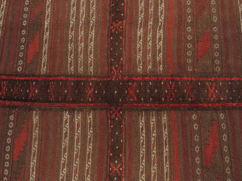 Kilim Brown Square Flat Woven 40 X 42  Area Rug 100-109569 Image 7