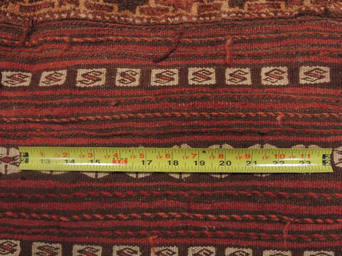 Kilim Red Square Flat Woven 42 X 42  Area Rug 100-109571 Image 12
