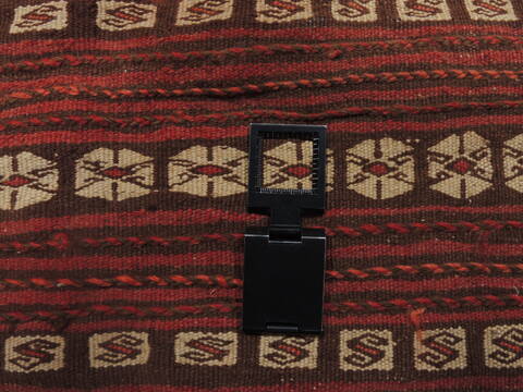 Kilim Red Square Flat Woven 42 X 42  Area Rug 100-109571 Image 13