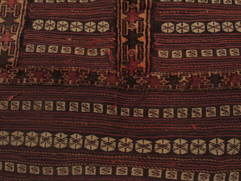 Kilim Red Square Flat Woven 42 X 42  Area Rug 100-109571 Image 6