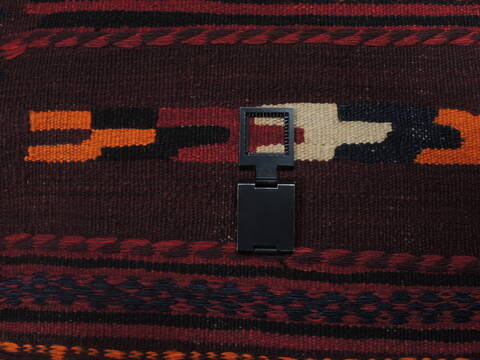 Kilim Red Runner Flat Woven 311 X 910  Area Rug 100-109572 Image 16