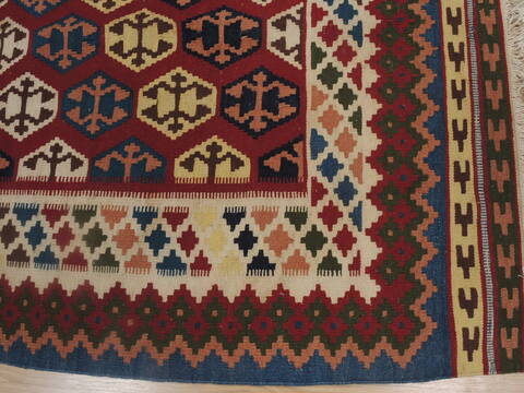 Kilim Red Flat Woven 310 X 53  Area Rug 100-109573 Image 10